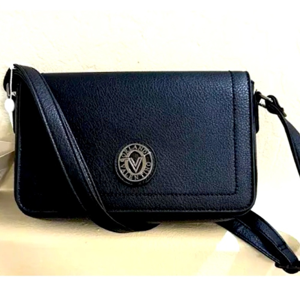 Valentino Orlandi Medium Crossbody/purse Bag Black